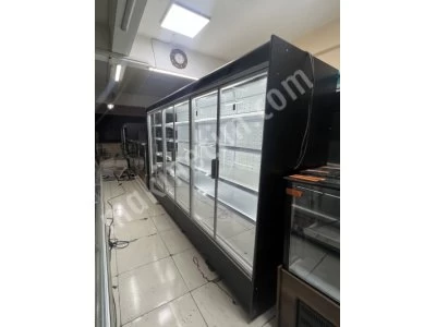 2.El Sütlük Market Meşrubat İçecek Şişe Soğutucu Dolap
