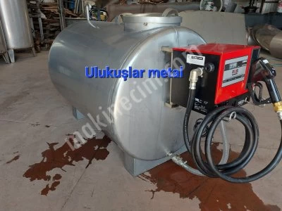 1000 Litre Mazot Tankı Sayaç Pompa