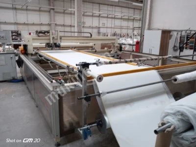 Çift Kafa Rulo Besleme Kapitone Makinası