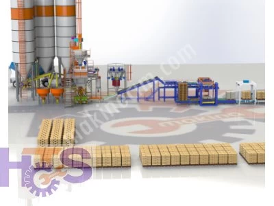 8H/100T Kapasiteli Full Otomatik Yapı Kimyasalları Üretim Tesisi