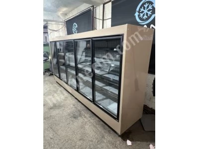Sütlük Dolabı ve Şişe Soğutucu Market Kasap Şarküteri Meşrubat Dolabı