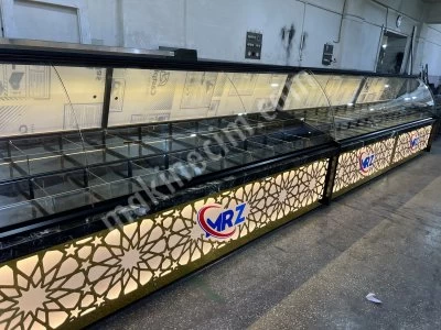 Kuruyemiş Çerez Lokum Şekerleme Draje Vitrin Dolabı