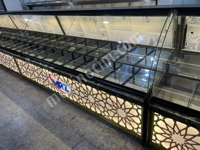 Kuruyemiş Çerez Lokum Şekerleme Draje Vitrin Dolabı