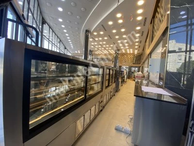 Pasta Dolabı,Çikolata,Ekler,Sütlü Tatlı,Teşhir Vitrinleri,Konya Saykar Soğutma