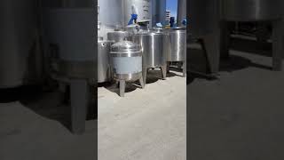 2 M3 Paslanmaz Isıtmalı Karıştırıcı Mikserli Kazan