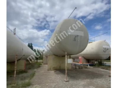Lpg Storage Tank Trailer Truck Camion Remorque Réservoir Gpl Carrousel De Remplıssage De Tubes Gpl