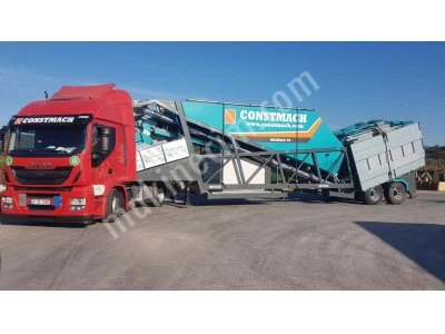 30 M3 Mobil Beton Santrali Güçlü Performans