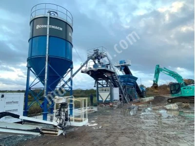 30 M3 Mobil Beton Santrali Güçlü Performans