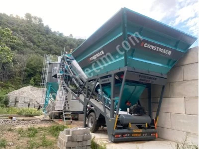 30 M3 Mobil Beton Santrali Güçlü Performans