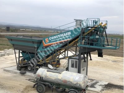 30 M3 Mobil Beton Santrali Güçlü Performans