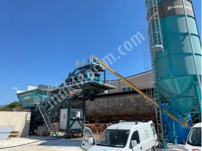 60 M3 Mobil Beton Santrali Dayanıklı Çözümler