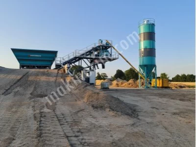 60 M3 Mobil Beton Santrali Dayanıklı Çözümler
