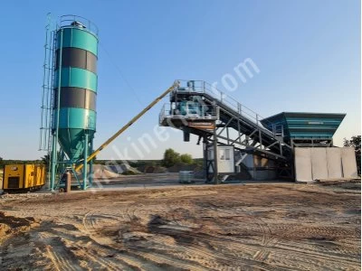 60 M3 Mobil Beton Santrali Dayanıklı Çözümler