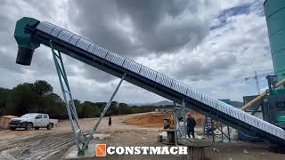 45 M3 Mini Mobile Concrete Batching Plant Mobile and Compact Type