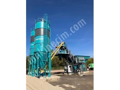 Compact Concrete Batching Plant 30 M3 Capacity Bucket Type
