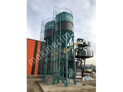 Compact Concrete Batching Plant 30 M3 Capacity Bucket Type