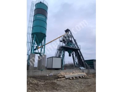 60 M3 Capacity Compact Concrete Batching Plant Bucket Type