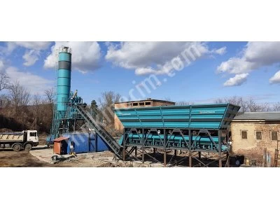60 M3 Capacity Compact Concrete Batching Plant Bucket Type