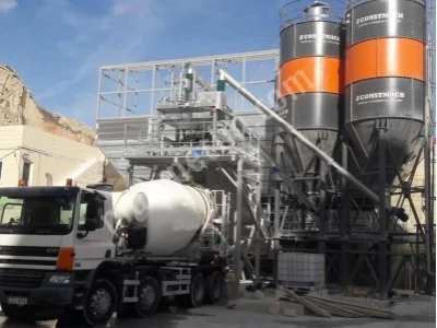 100 M3/H Kuru Tip Beton Santrali 2 Yıl Garantili