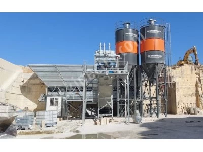 100 M3/H Kuru Tip Beton Santrali 2 Yıl Garantili