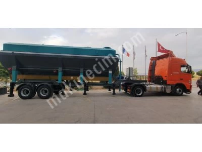 Mobil Çimento Silosu Stoktan Hemen Teslim