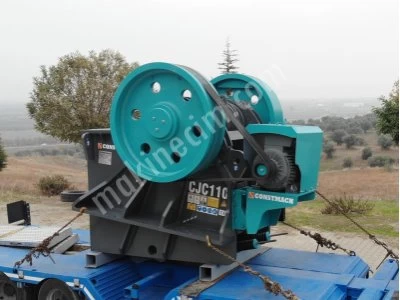 Jaw Crusher Delivered From Stock İn Capacities Between 60-850 Tons