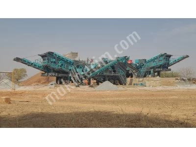 120-150 T/H Capacity Mobile Cone Crusher (Mobile Crusher)