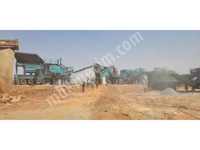 120-150 T/H Capacity Mobile Cone Crusher (Mobile Crusher)