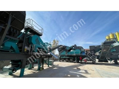 60-80 T/S Mobile Secondary Impact Crushing and Screening Plant