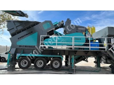 60-80 T/S Mobile Secondary Impact Crushing and Screening Plant