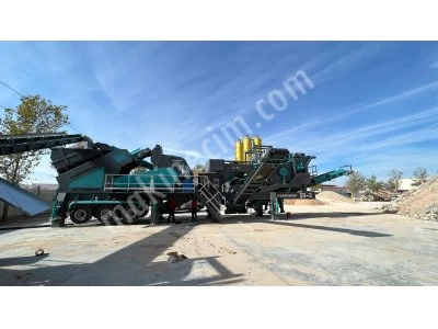 60-80 T/S Mobile Secondary Impact Crushing and Screening Plant