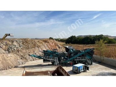 60-80 T/S Mobile Secondary Impact Crushing and Screening Plant
