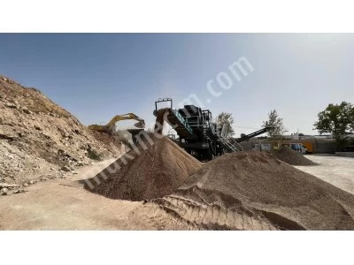 120-150 T/S Mobile Secondary Impact Crushing Plant