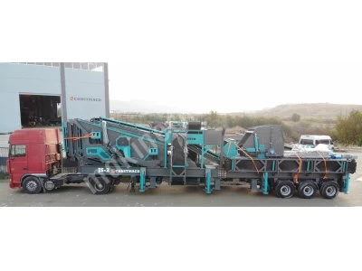 120-150 T/S Mobile Secondary Impact Crushing Plant