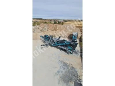 120-150 T/S Mobile Secondary Impact Crushing Plant