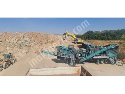 120-150 T/S Mobile Secondary Impact Crushing Plant