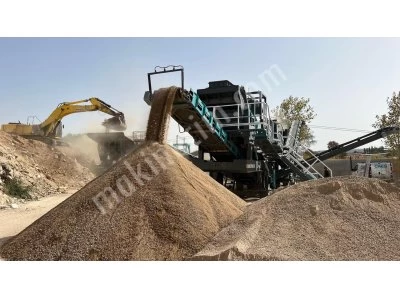120-150 T/S Mobile Secondary Impact Crushing Plant