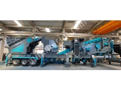 250-300 T/S Mobile Impact Crushing and Screening Plant
