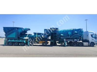 250-300 T/S Mobile Impact Crushing and Screening Plant