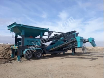 Mobile Sand Screening Washing Plant Between 60-200 T/H Capacity