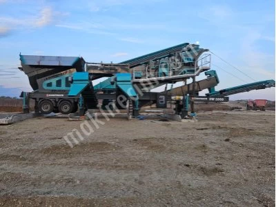 Mobile Sand Screening Washing Plant Between 60-200 T/H Capacity