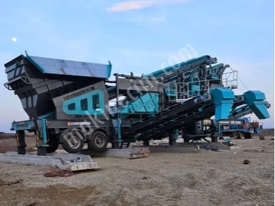 Mobile Sand Screening Washing Plant Between 60-200 T/H Capacity