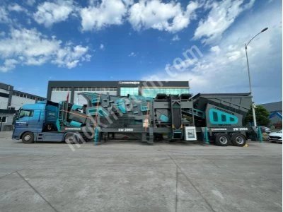Mobile Sand Screening Washing Plant Between 60-200 T/H Capacity