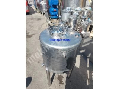 330 Litre İlaç Kimya Gıda Krem Mikseri Karıştırıcı Kazan Kimyasal Mikser