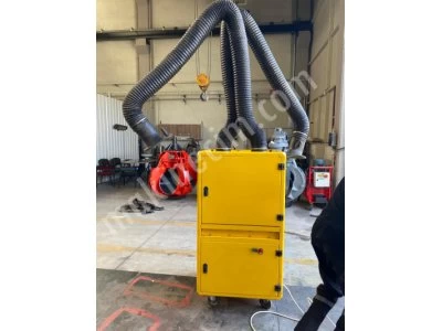 Manuel Temizlemeli Mobil Filtre Ünitesi 2 Akrobat Kollu Ptfe Kartuş Tipi U-Tex