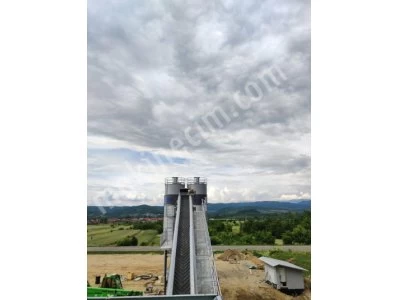 160 M3 Sabit Beton Santrali Güçlü ve Dayanıklı