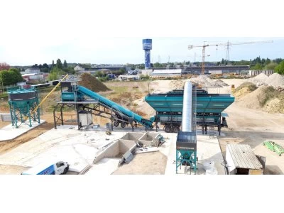 120 M3 Seyyar Beton Santrali Düşük Bakım Maliyeti
