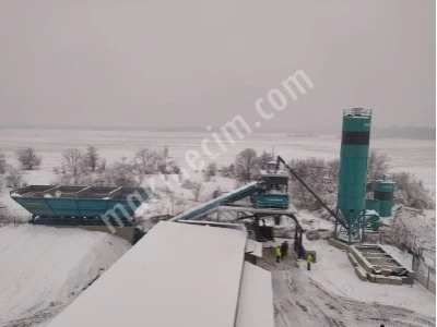30 M3 Mini Seyyar Beton Santrali Avrupa Standartlarında Kalite