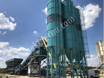 30 M3 Mini Seyyar Beton Santrali Avrupa Standartlarında Kalite