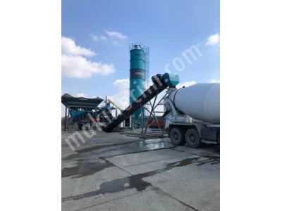 45 M3 Mini Seyyar Beton Santrali Güvenilir Performans
